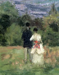 Louveciennes, detalle de amantes